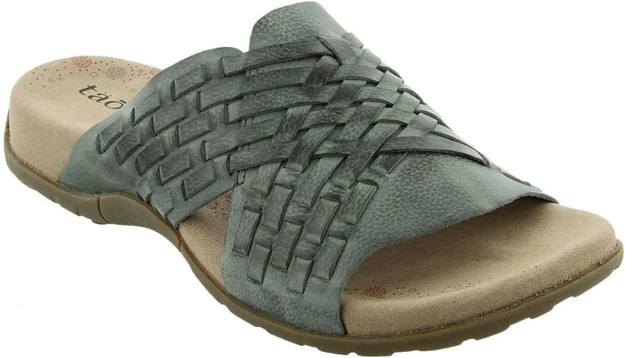 Taos Footwear Women's Guru Vintage Green Sandal 10 M US Buy Online at