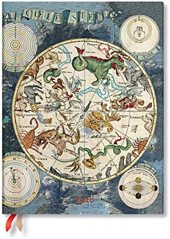 Paperblanks 2020 Diary Celestial Planisphere Ultra Week-to-View 12 Month Planner