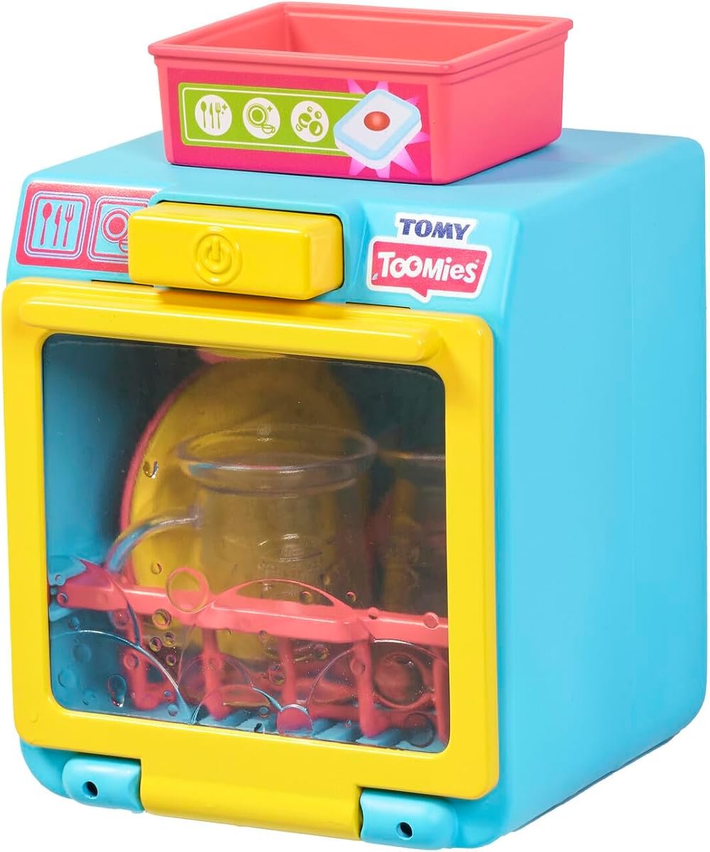 Toomies Spin & Splash Dishwasher Interactive Bath Toy 18 Months+
