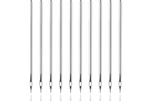 TRINKRITTEY 10 Pcs Leather Sewing Awl Hand Sewing Needle Canvas Leather Sewing Awl Needle for Shoe Repairing and Leather Repairing