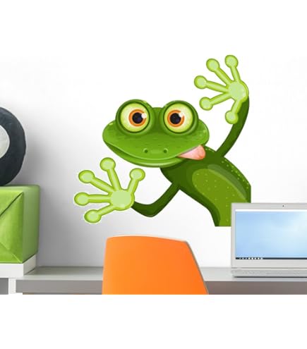 Amazon.com: Wallmonkeys Red Eyed Tree Frog Wall Decal Peel