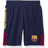 Icon Sports FC Barcelona Soccer Shorts - Unisex Kids