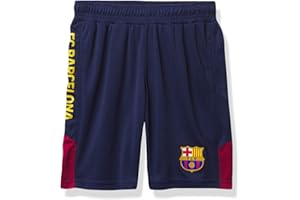 Icon Sports FC Barcelona Soccer Shorts - Unisex Kids