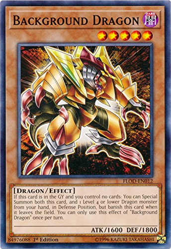 Background Dragon - FLOD-EN012 - Common - 1st Edition - Flames of Destruction