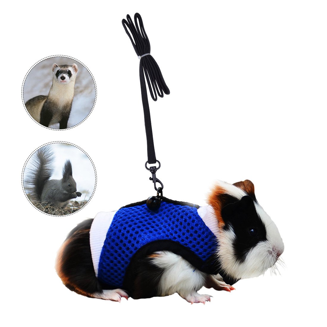 Galleon PERSUPER Soft Mesh Small Pet Harness With Safe Bell, No