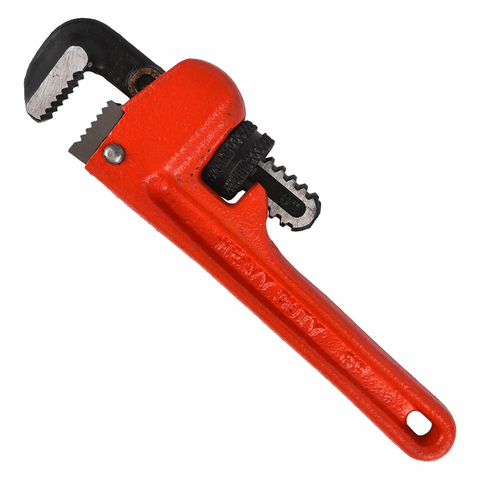 SagaSave Pipe Wrench 6" Stilsons Type Plumbing Wrench Heavy Duty Adjustable Shifting Monkey Spanner Tool for DIY Repairing and Plumbing (Maximum Clamping: 27mm)