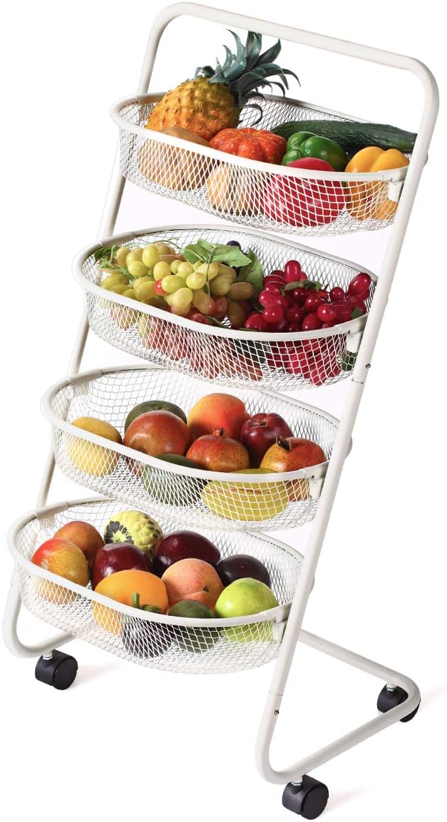 Best Kitchen Cart Basket Shelves