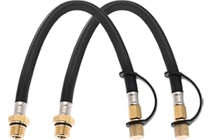 VIWEREL Oil Drain Hose Replace 510440902, 51044 0902 for Kawasaki FR730V FX730V FJ180V FS730V for Kubota Z412 Z122R for Toro Timecutter Turfmaster (Pack of 2)