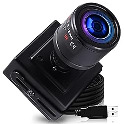 ELP USB Camera with Zoom Lens 2.8-12mm Manual Focus