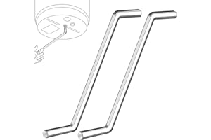 YFANITI 2 PCS Garbage Disposal Wrench, Garbage Disposal Allen Wrench Tool Compatible with InSinkErator Garbage Disposal