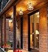 Hsyile Lighting KU300163 Aisle,Corridor,Fitting Room,Creative,Small Bedroom Lamp,Nordic Crystal Lamp Ceiling Light