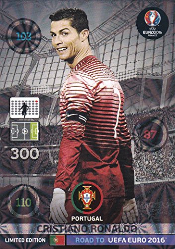 Panini Adrenalyn XL Road To UEFA Euro 2016 - Cristiano Ronaldo Limited Edition Card