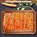 Baking Sheet Pans Cookie Sheet, KeShi Nonstick Cookie Trays, Baking Pan Professional for Oven, Prime Bakeware Set 3, Rust Free and Good Clean, Christmas Gift for Baking (Bronze)