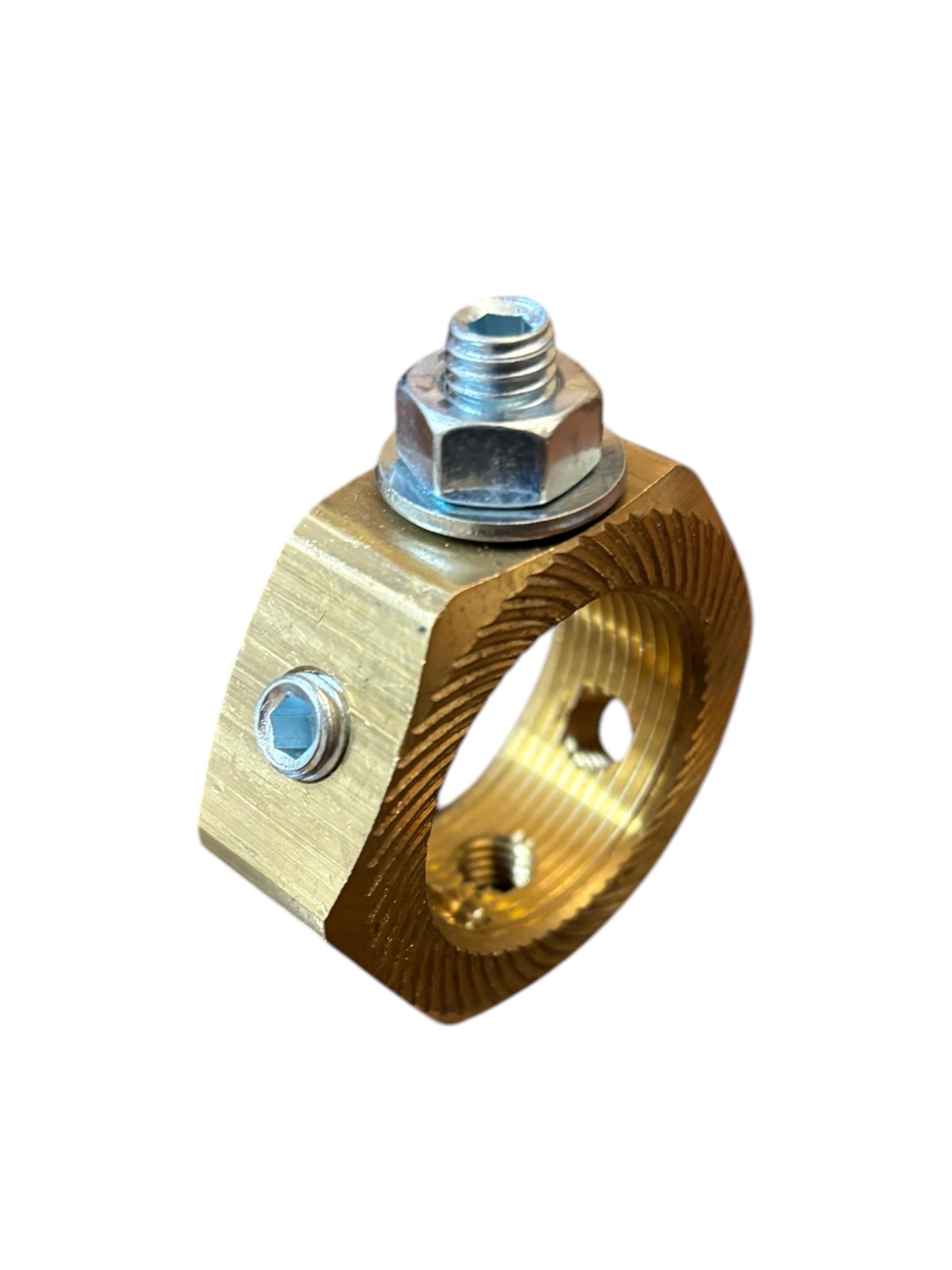 32mm Brass Earth Locknut, M32 Earthing Nut, SWA Earth Nut, 32mm Brass Earth Locknut, 32mm Earthing Nut, M32 Earthing Locknut - 1 NUT