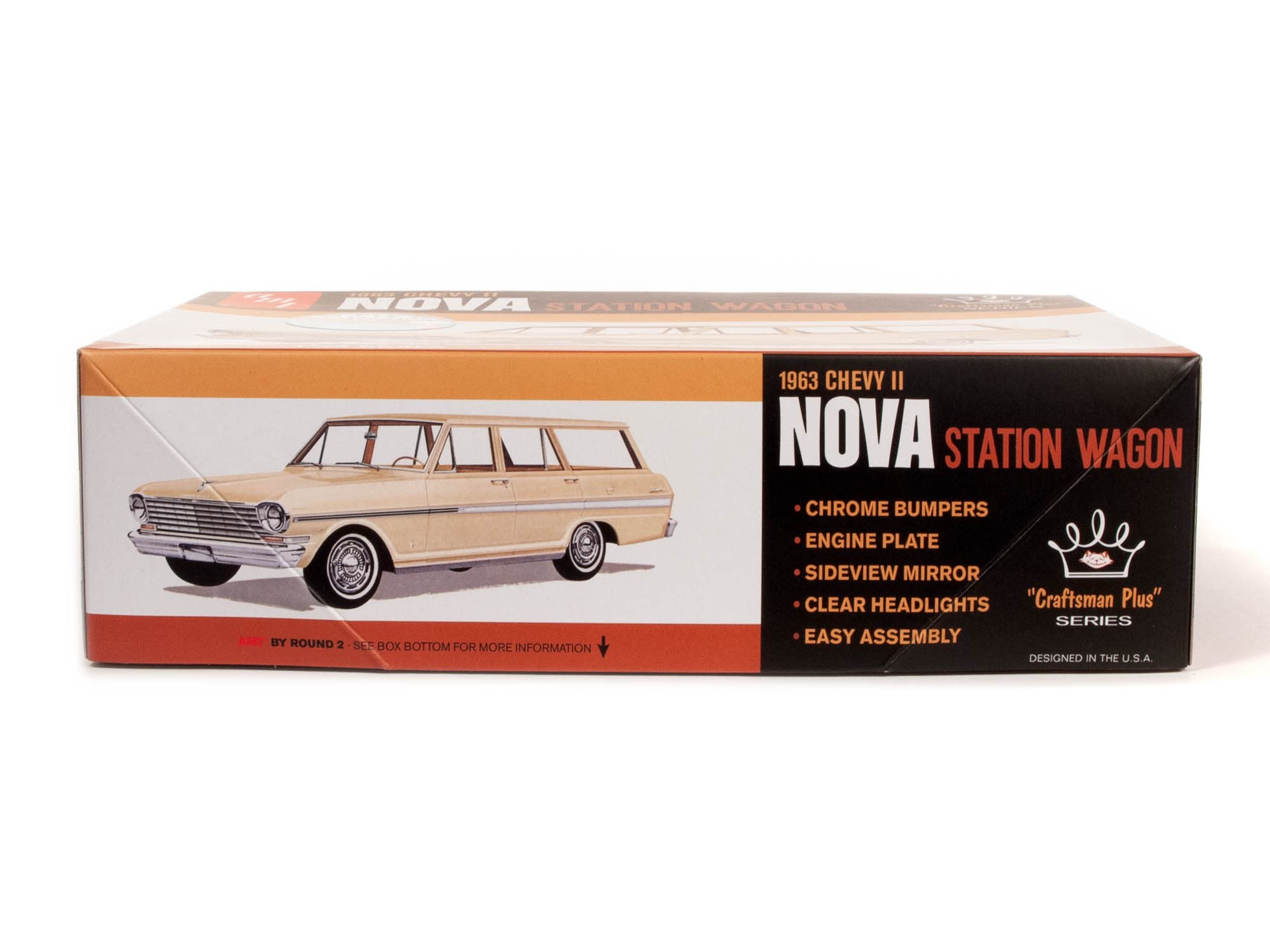 Kit Maquette AMT 1/25 – 1963 Chevy II Nova Station Wagon – AMT1202/12
