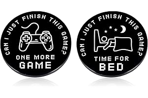 VANLOVEMAC Funny Gift for Teens Boys Girls Son Daughter Gift from Mom Dad Men Game Decision Maker Coin for Stepson Stepdaughter Game Lover Birthday Graduation Kids Christmas Stocking Stuffer