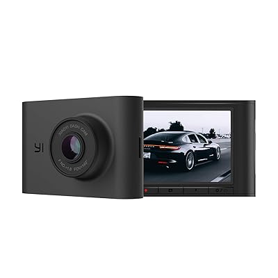 YI Nightscape Dash Cam 1080p Wi-Fi Car Camera with Singapore Ubuy