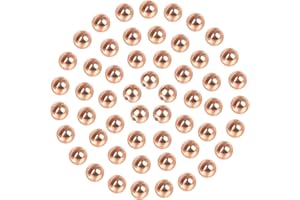 MUUNN 150pcs Tungsten Slotted Beads for Fly Tying, Sink Deeper and Faster 12 Colors/13 Sizes Slotted Tungsten Beads Fly Tying Beads Head Fly Tying Materials