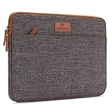 DOMISO 13 Inch Laptop Sleeve Canvas Case Tablet Bag Protect Computer Pouch Skin Cover for 13