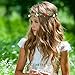 EBOOT 10 Pieces Multicolor Flower Crown Floral Wreath Headband Garland Assorted Colored Headpiece for Festival Wedding Fairy Party Photography Props