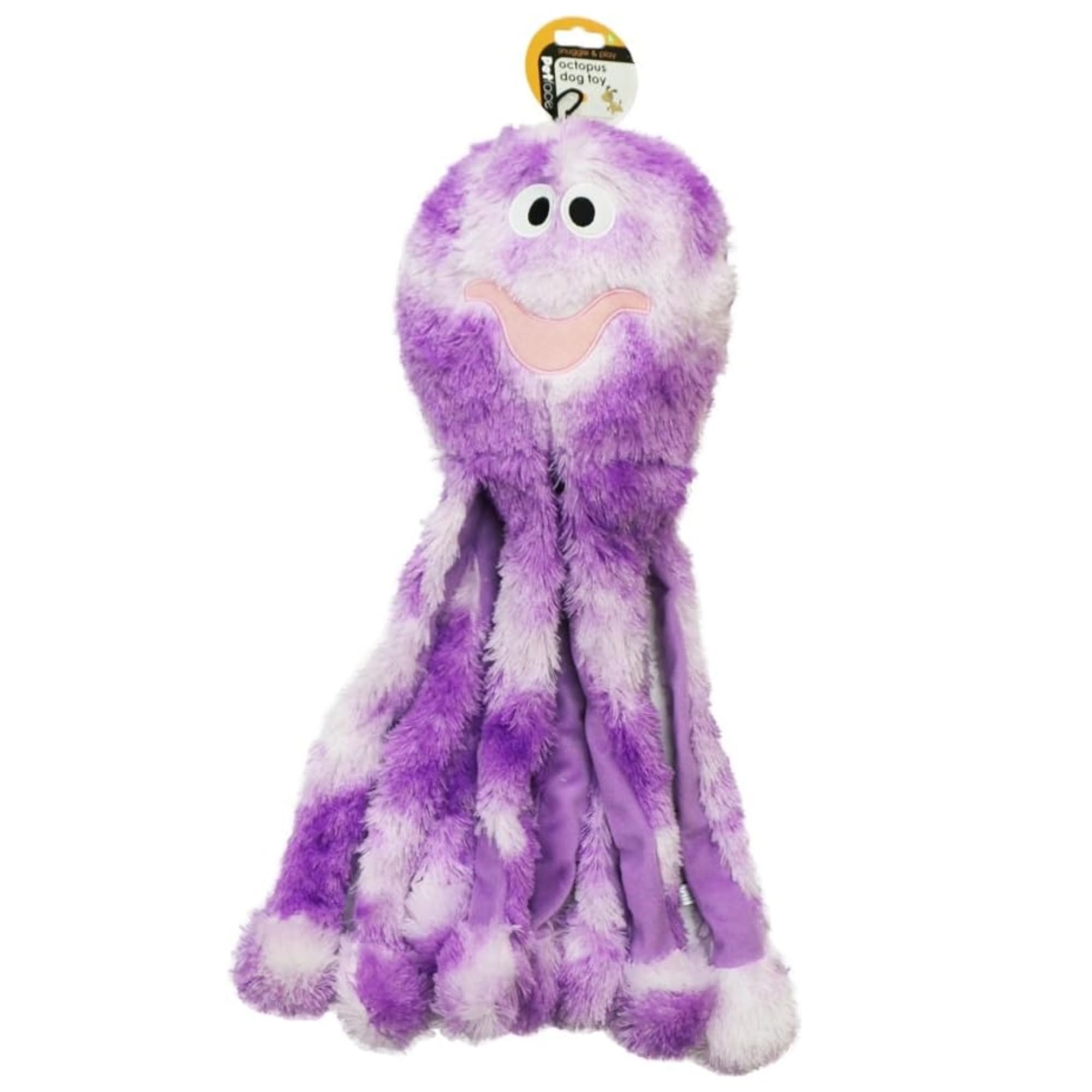 Petface Orla the Octopus Plush Dog Toy, Large