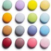 SUNURS 16/9-Piece Cute Colorful Fridge Magnets – Glossy & Matte Finish Refrigerator Magnets for Whiteboard, Locker, Kitchen, 
