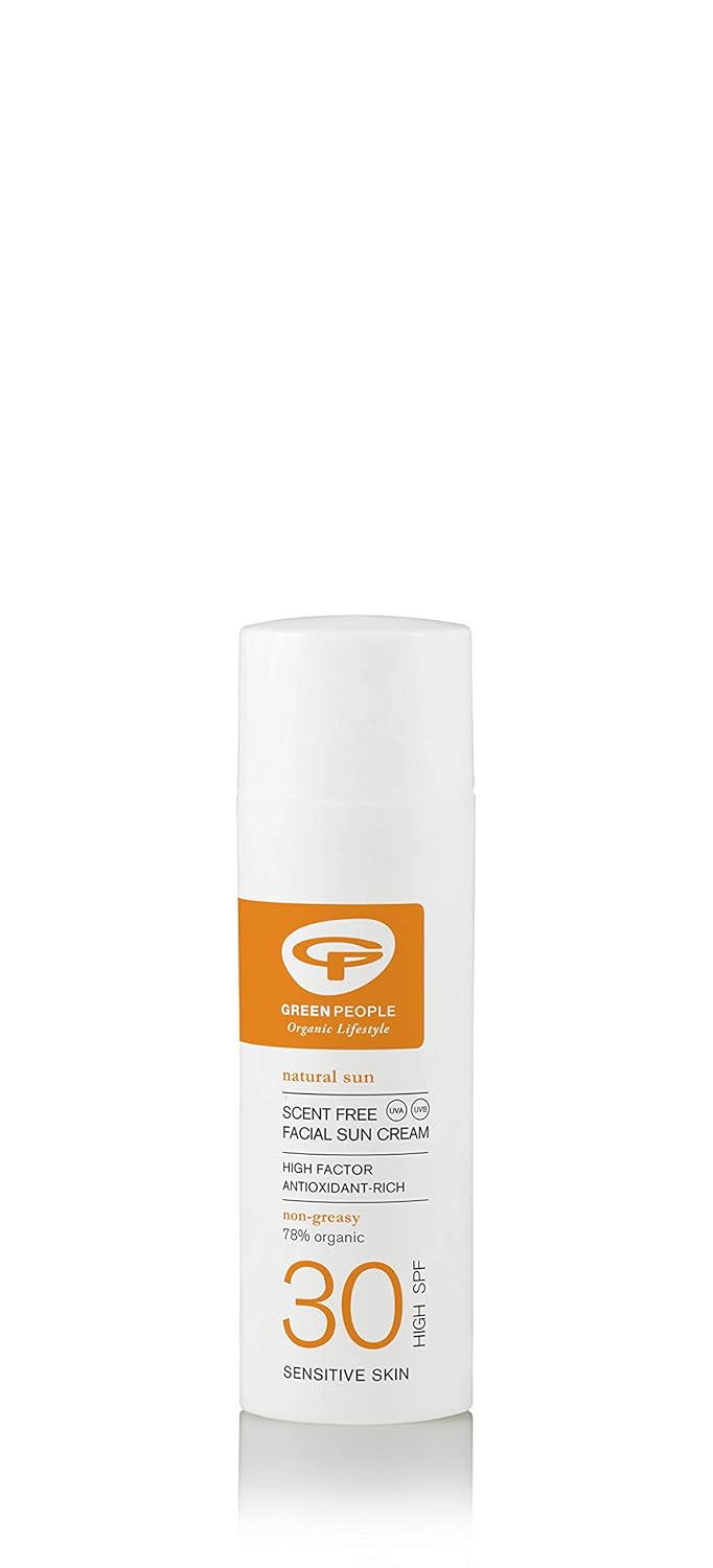 green people facial sun cream