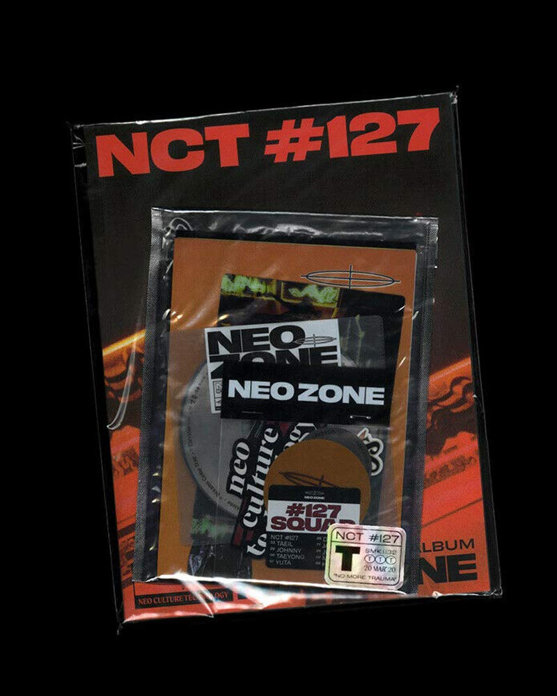 Buy NCT 127 [NEO ZONE] 2nd Album T Ver. 1ea CD+160p Photo Book+1ea ...