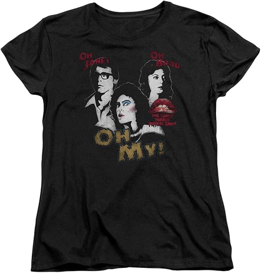 Rocky Horror Picture Show Womens Oh 3 Ways TShirt Amazon.co.uk Clothing Rocky Horror Picture Show Womens Oh 3 Ways TShirt Amazon.co.uk Clothing