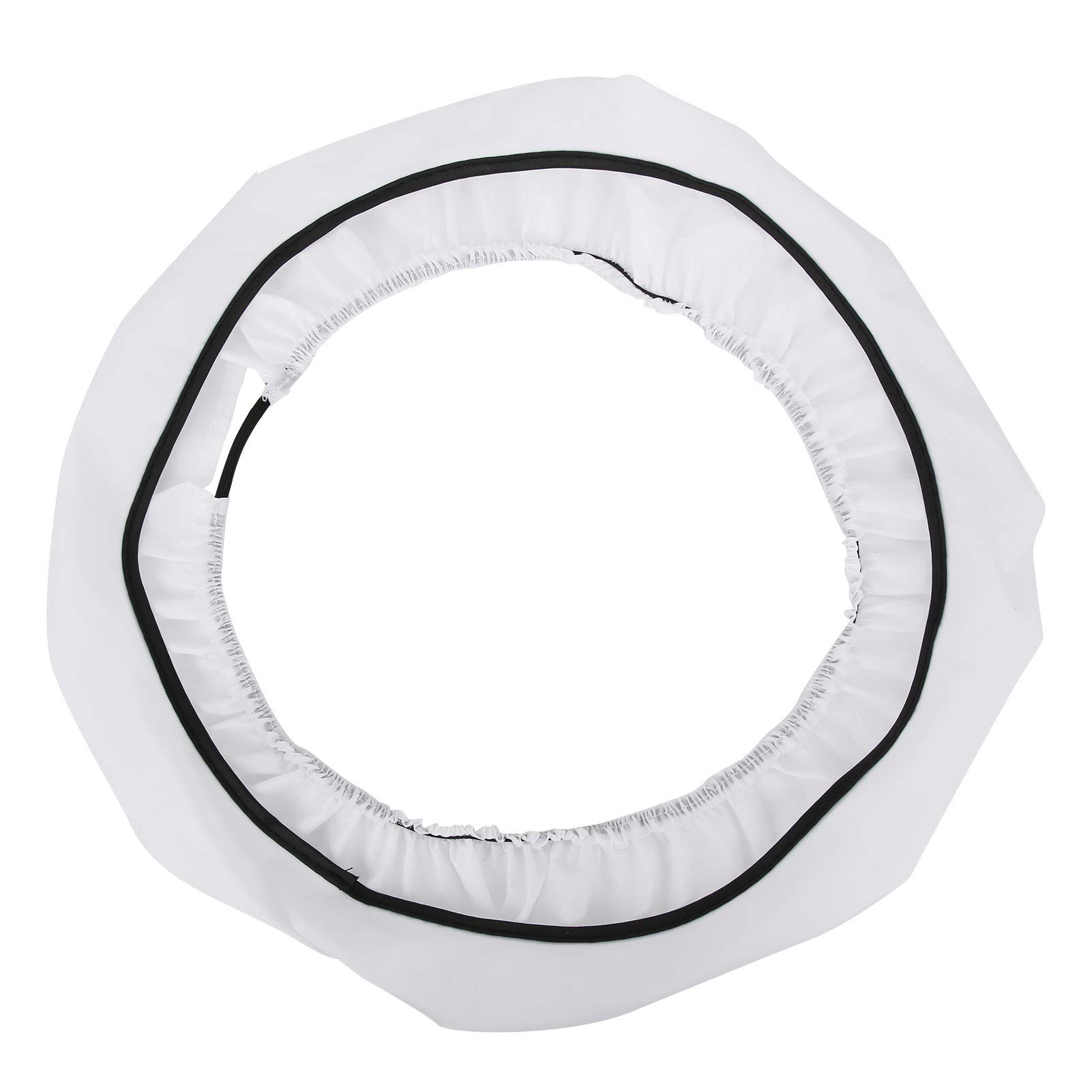 Byged Ring Light Softbox Diffuser Nylon Softbox Diffuser Ring Flash Light Softbox Diffuser(18 inch ring diffuser white)