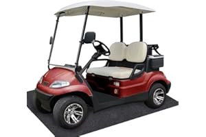 Limdirem 8.5 x 6.6 Ft Golf Cart Parking Mat, Garage Floor Mat, Oil Spill Mat,Premium Absorbent Oil pad, Waterproof, Washable,