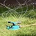 Lawn Sprinkler Garden Circular Watering Tool Three Adjustable Arm Long Coverage Practical Powerful Impulse Sprayer
