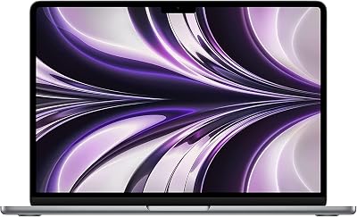 Apple MacBook Air M2 2022 13.6 Full Power 8GB 256GB Midnight Renewed