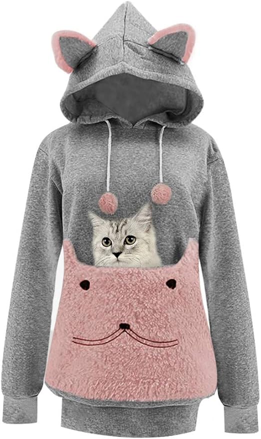 animal pouch sweatshirt
