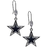NFL Crystal Dangle Earrings