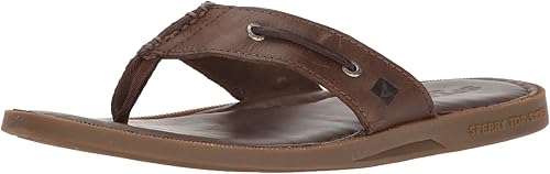sperry mens flip flops
