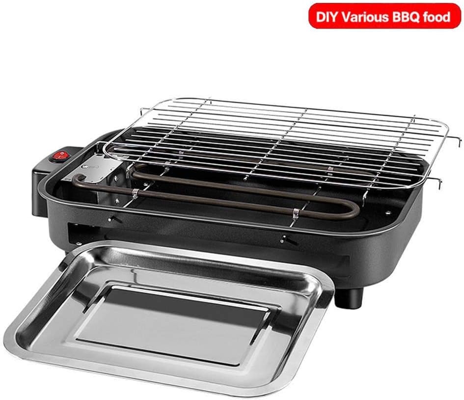 Review Portable Barbecue Grill Electric Indoor Griddle Electric