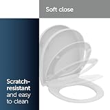 Ideal Standard Tirso Soft Close Universal Toilet Seat White Removable view 6
