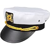 Rhode Island Novelty Adult Yacht Captain Hat