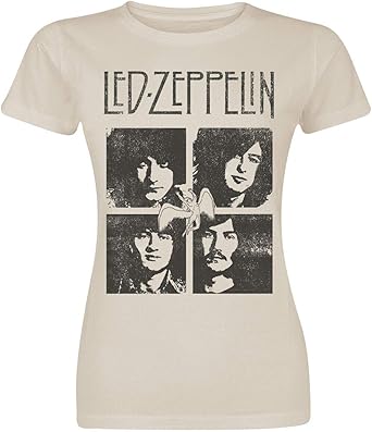 camiseta led zeppelin mujer