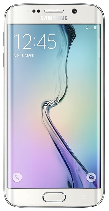 Samsung Galaxy S6 Edge Smartphone (5,1 Zoll (12,9 cm) Touch-Display, 32 GB Speicher, Android 5.0) weiß