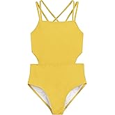 Kanu Surf Girls Beach Girl Sport Cut-Out One Piece Swimsuit