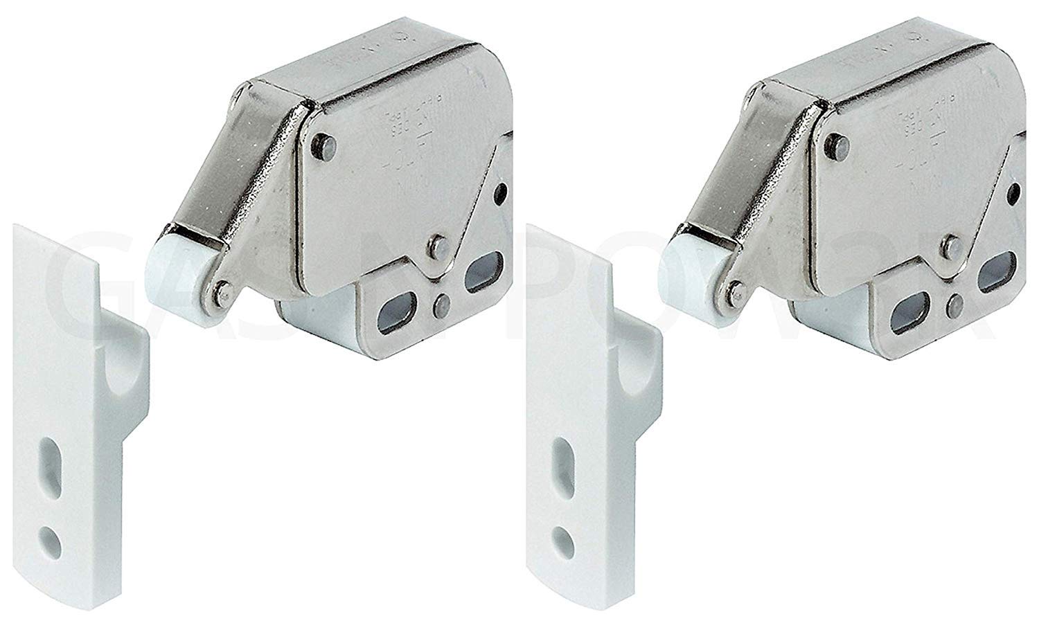 x2 Mini Touch Catch Latch Cabinets Caravan Motorhome Cupboard Doors