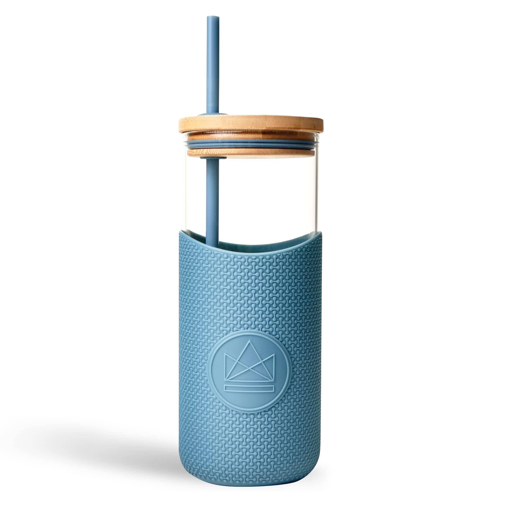 Neon Kactus Glass Water Bottle | Glass Tumbler with Straw and Lid | Reusable Glass Drinking Bottle for Hot & Cold Drinks | Non-Permeable, Leakproof, Dishwasher-Safe | Super Sonic, 1000 ml