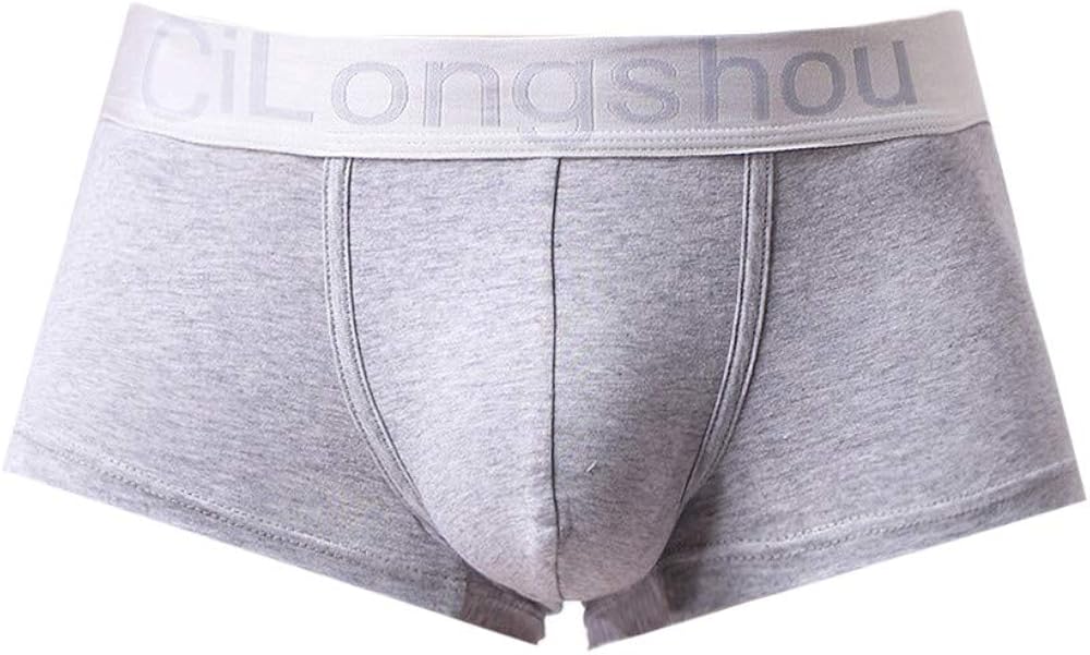 KPILP Männer Patchwork Unterwäsche Gemütlich Baumwolle Solide Schlüpfer ...