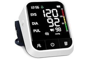 JOPHY Blood Pressure Monitors for Home Use, Automatic Digital Blood Pressure Machine with Large Backlight Display, Blood Pressure Monitor Upper Arm Large Cuff(8.7”-16.5”), 2x99 User Memory