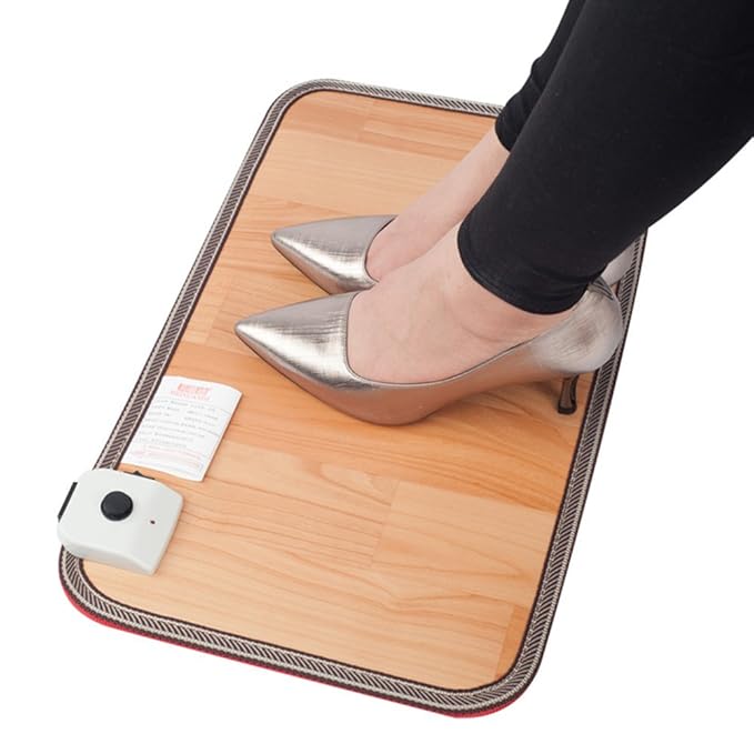 Woopower Carbon Crystal Heat Mat, Durable Feet Warmer Electric Artifact