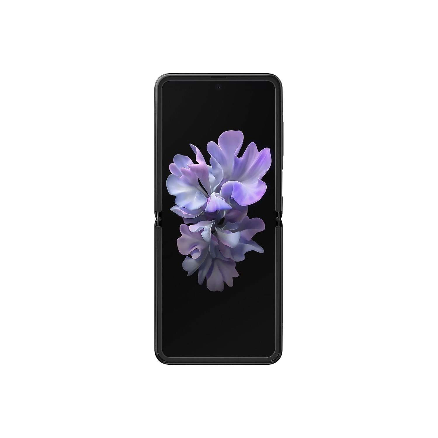 Samsung Galaxy Z Flip SM-F700F/DS Dual-SIM 256GB (GSM Only | No CDMA) Factory Unlocked Android 4G/LTE Smartphone - International Version (Mirror Black)