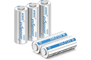 Fuspower 23A Battery A23 12 Volt Battery l1028f MN21/23 Alkaline Batteries for Ceiling Fan Remote Garage Door Opener Doorbell 5pcs