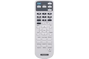 VINABTY 218183000 2181830 Replaced Remote fit for Epson LCD 3D Projector CH-TW5300 CH-TW5350 CH-TW5210 3LCD Projector